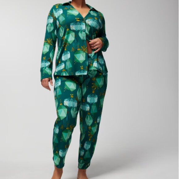 NWT Soma Embraceable Long Sleeve Pajama Set - Picture 5 of 8